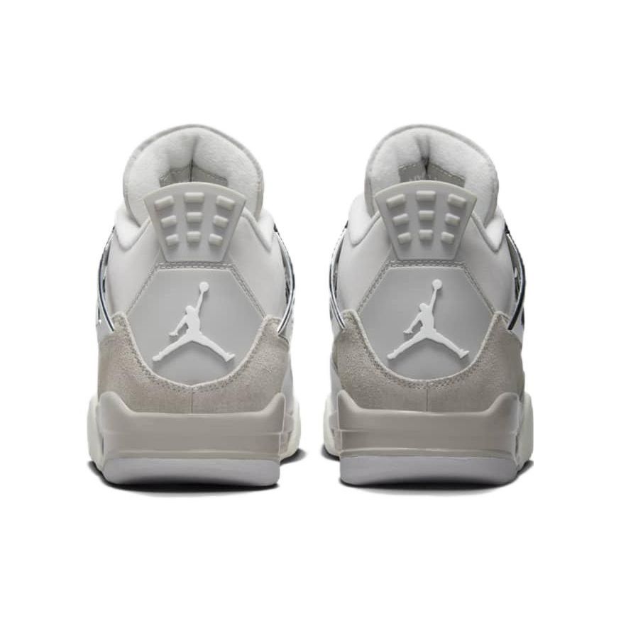 Air Jordan 4 Retro Frozen Moments Женские кроссовки Серый Light-Iron-Ore Sail AQ9129-001