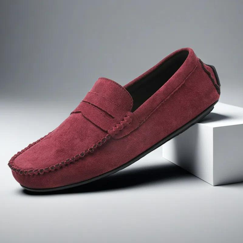 Fashion Suede Men Casual Shoes Breathable Comfort Slip On Men's Driving Shoes Men Loafers Mens Shoes Moccasins