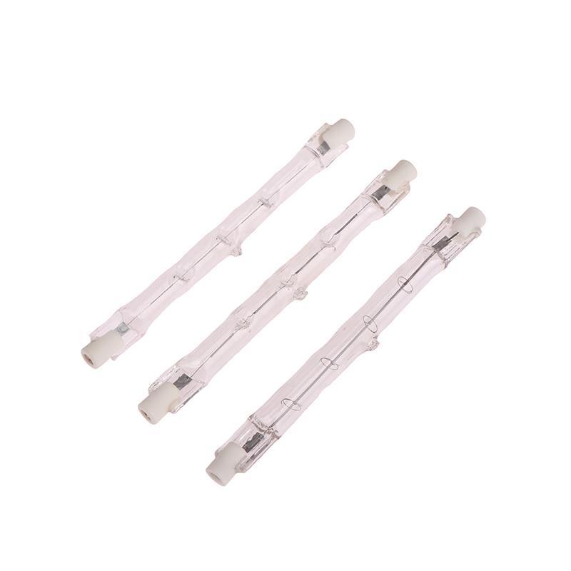 1 шт. 100/200/300 Вт галогенная лампа 118 мм двухцокольная линейная галогенная лампа R7S