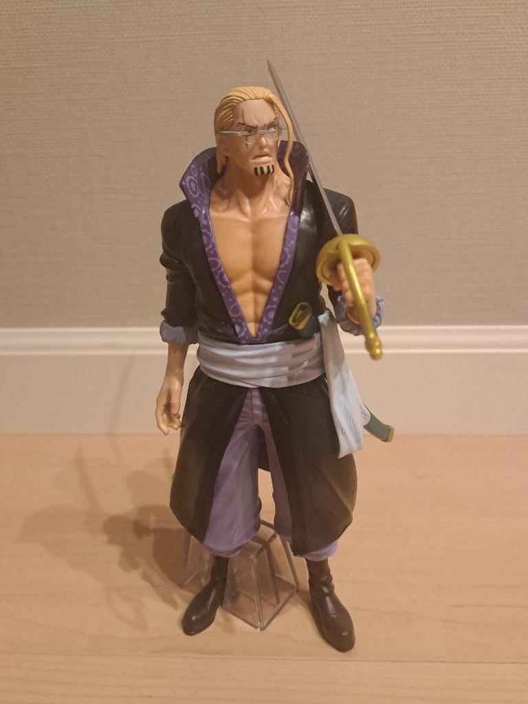 [USED] One Piece Ichiban Kuji Rayleigh Figure Roger Pirates