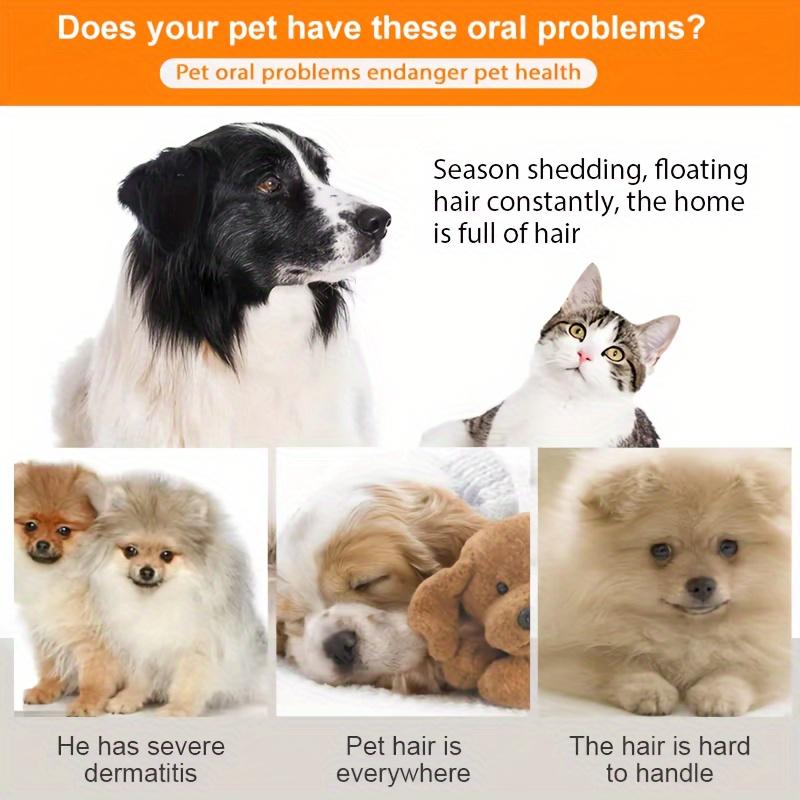 1 шт., длинная щетка-пуходерка для собак, расческа для ухода за шерстью, линяющая щетка для кошек и собак