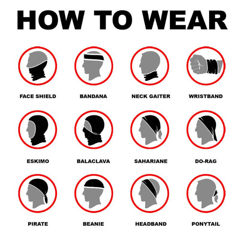 Горячая Распродажа Черепа Лица Шея Трубка Мужская Бандана Сменная Маска Для Лица Снуд 1 ШТ. Женский Волшебный Многофункциональный Открытый Унисекс Теплый Популярный Шарф