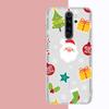 Рождественский коврик для мыши для Samsung S 20 21 22 23 для Redmi Note7 8 9 10 для Huawei P20 30 40 Прозрачный чехол