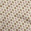 Жоржетт Вискоза Светло-бежевая Ткань Цветочная Швейная Ткань По Ярдам Напечатанная Одежда Своими Руками Швейные Принадлежности 42 Дюйма