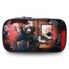 Highcapacity Kaisen Jujutsu Pen Pouch Durable Oxford Fabric Anime Stationery Holder