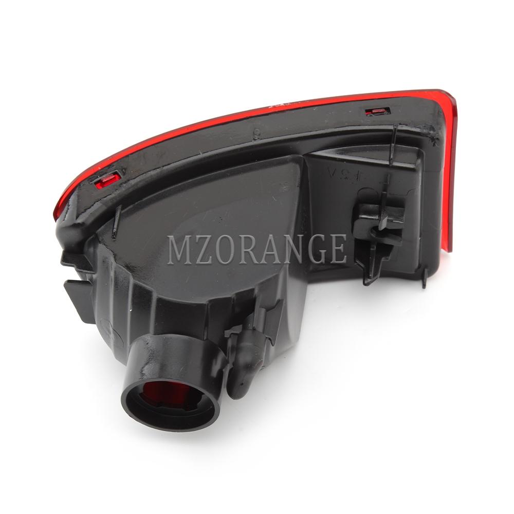 For Toyota Land Cruiser Prado 120 Tail Lamp 2002-2009 Rear Bumper Reflectors Lights No Bulb Rear Lights Tail Lights Taillights