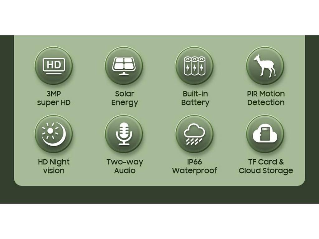 4G Solar-Powered WiFi Outdoor HD Camouflage Surveillance Camera