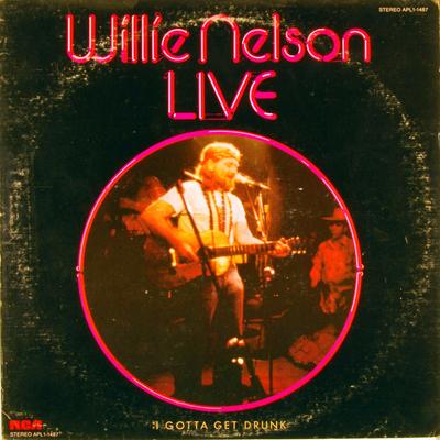 LP Пластинка WILLIE NELSON - Willie Nelson Live APL11487 RCA 1976 США Фолк Б/У