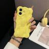 3D чехол для телефона с рисунком «Дофаминовая пузырьковая волна» для iPhone 16 15 Plus 14 13 12 Pro Max 11, милый, однотонный, мягкий, из ТПУ, противоударный, задняя крышка