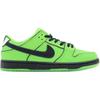 The Powerpuff Girls x Nike Dunk Low Pro SB QS PS Кроссовки детские Зеленый Злой-Зеленый Черный FZ8832-300