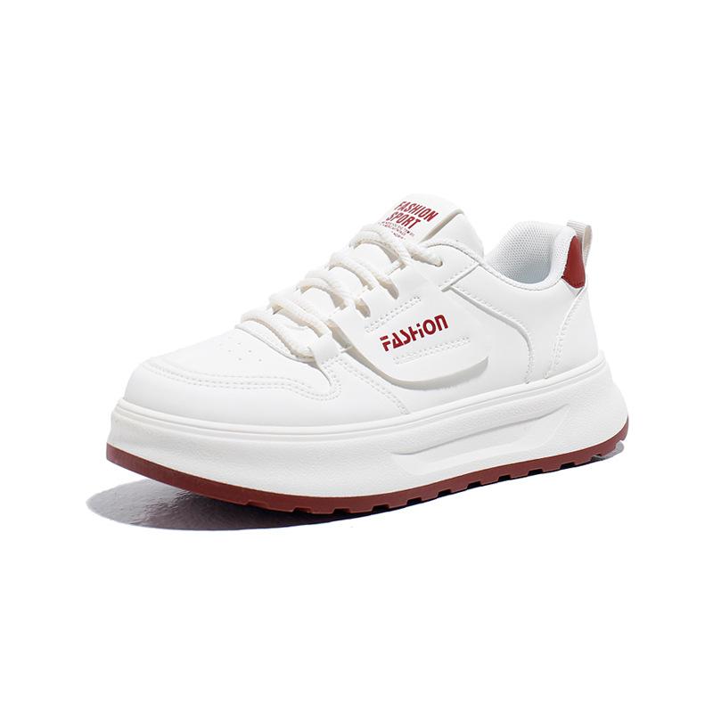 Повседневные женские кроссовки Dad на толстой платформе, кроссовки для бега из искусственной кожи, женские удобные дышащие нескользящие рабочие теннисные кроссовки со шнуровкой