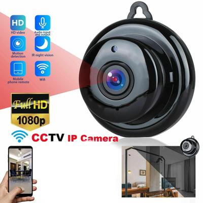 Мини HD IP-камера WiFi-камера с инфракрасным ночным видением, двусторонним аудиотрекером движения, беспроводная камера-монитор домашней безопасности