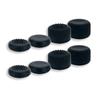 8Pieces Analog Stick Joystick Controller Black Thumb Grips for Steam Deck Controller Joystick Grips