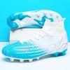 2024 Men's Soccer Shoes Large Size Ultralight Football Boots Boys Sneakers Non-Slip AG/TF Soccer Cleats Ankle Boots Unisex