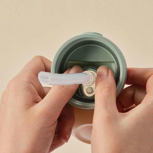 Набор соломинок Mother K Hug Refill, тип 2P, прозрачный, 1 шт.