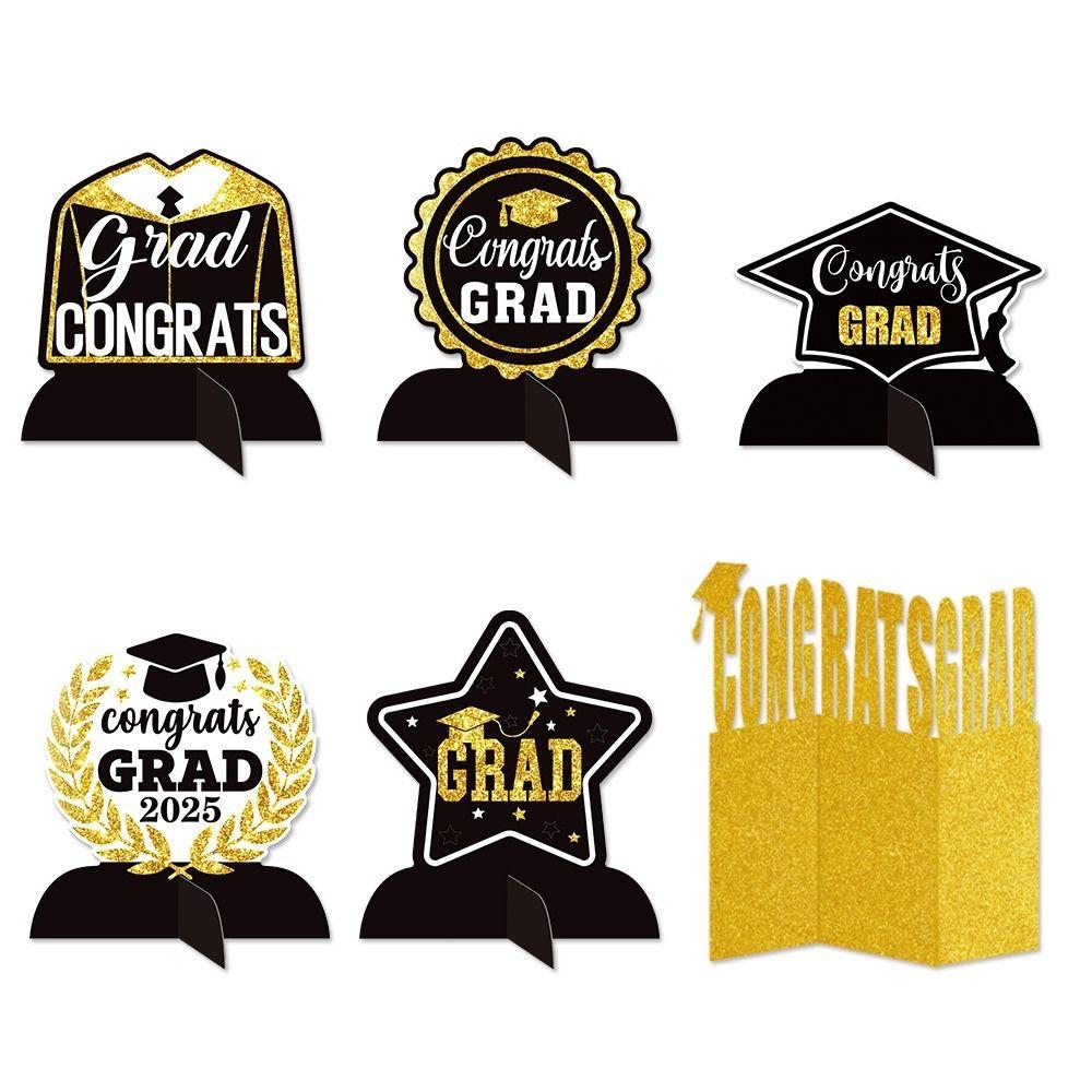 Celebrate 2025 Graduation Sign Congrats Grad GRAD Theme Decor Graduation Season