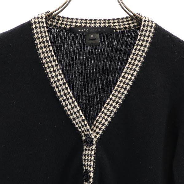 Marc Jacobs Шерстяной кардиган с длинным рукавом S черный Женский Б/У