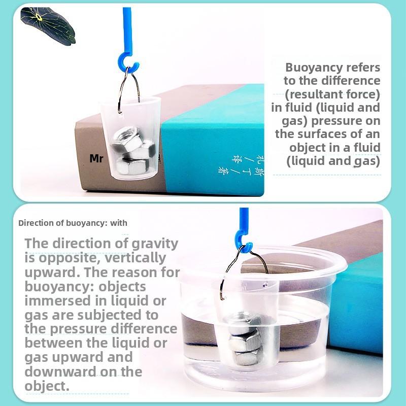 Научный эксперимент Сделай сам Водная плавучесть STEM игрушка для детей Образовательные научные занятия