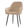 Чехол на стул Silver Fox Velvet Swan Flannel Elastic Home Hotel Dining Chair High Armrest Chair