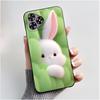 Для Oukitel C53 Чехол Роскошный Милый Кролик с Сердечками Смешной Черный Мягкий Силиконовый ТПУ Защитный Чехол для Телефона Для OukitelC53 C 53 Задняя Крышка
