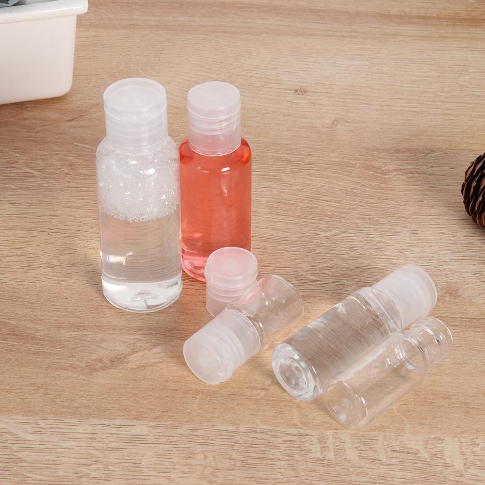 Squeeze Plastic Clear Lotion Jar Empty Container Bottle Shampoo Bottle Refillable