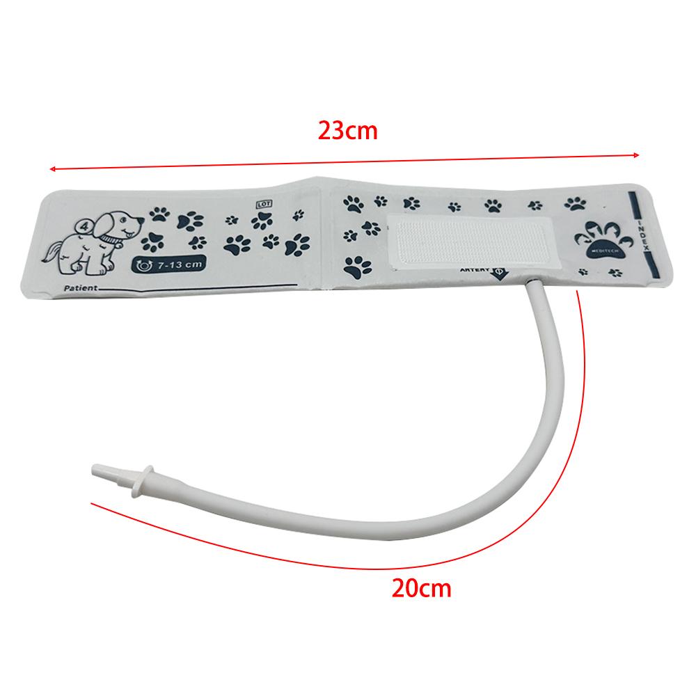 Одноразовая манжета для домашних животных для измерения артериального давления у животных Манжета ПВХ шланг Измерение артериального давления у мышей кошек собак овец Манжета