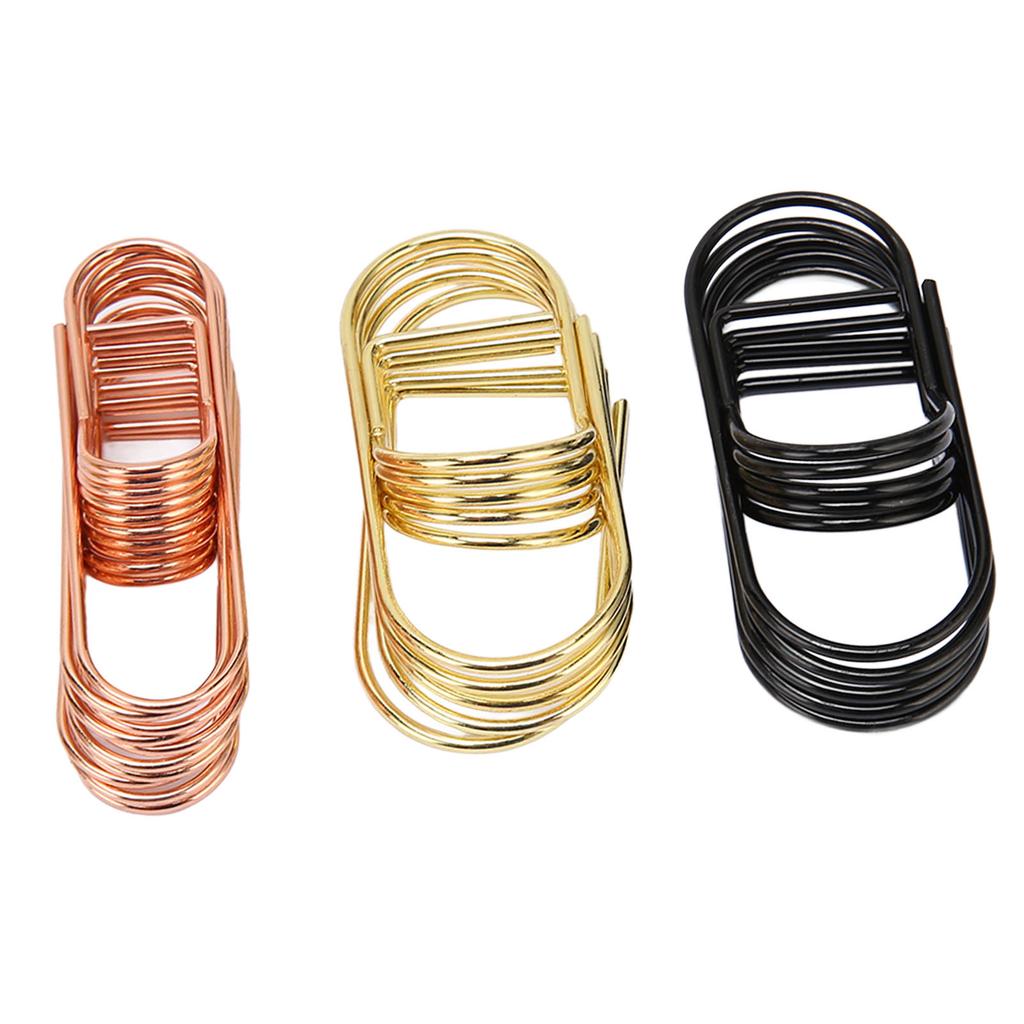 20 шт. Маленькие железные скрепки для бумаги, милые декоративные закладки-скрепки для студентов, канцелярские товары, офисные документы