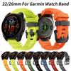 Ремешок QuickFit 22 мм 26 мм для Garmin Fenix 8 E Силиконовый ремешок для Garmin Fenix 7 7X 5Plus 6XPro Enduro 2 Браслет Ремешок для часов