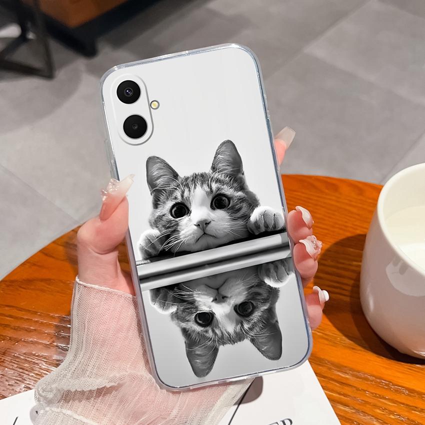 For Samsung A07 A71 M36 F36 F56 A17 A37 A53 A54 Phone Case Summer Fruit Patterns Ultra Thin Transparent TPU Protective Shell For Samsung Bumper Casing