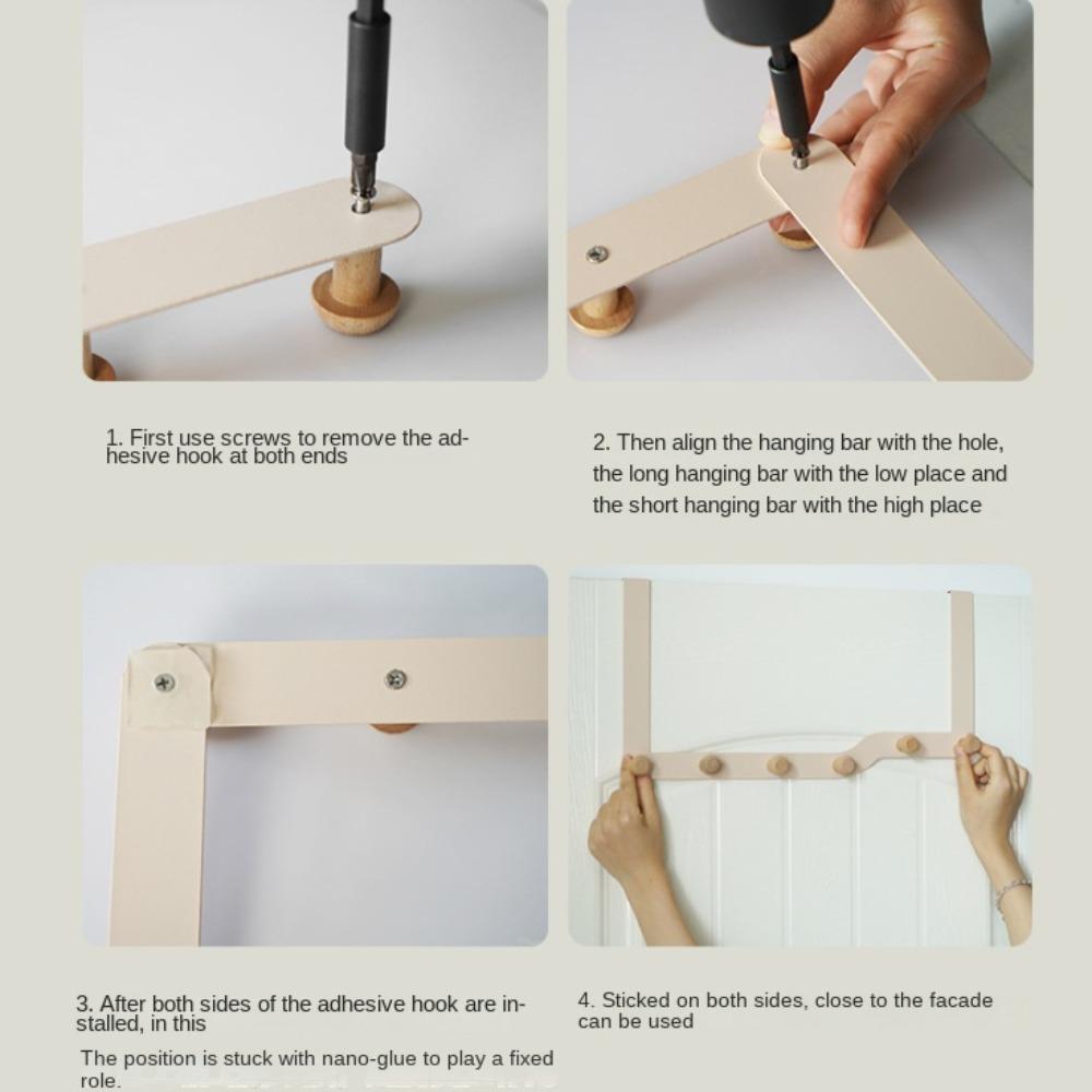 Универсальная домашняя стойка для хранения вещей, настенная вешалка для дома, крючок для хранения на новой двери