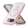 For Google Pixel 9a Case Compatible with MagSafe TPU+PC Transparent Phone Cover