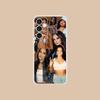 Модный прозрачный чехол для мобильного телефона Becky G для Samsung Galaxy S25 S24 S23 S22 S21Plus FE Ultra Красочная крышка