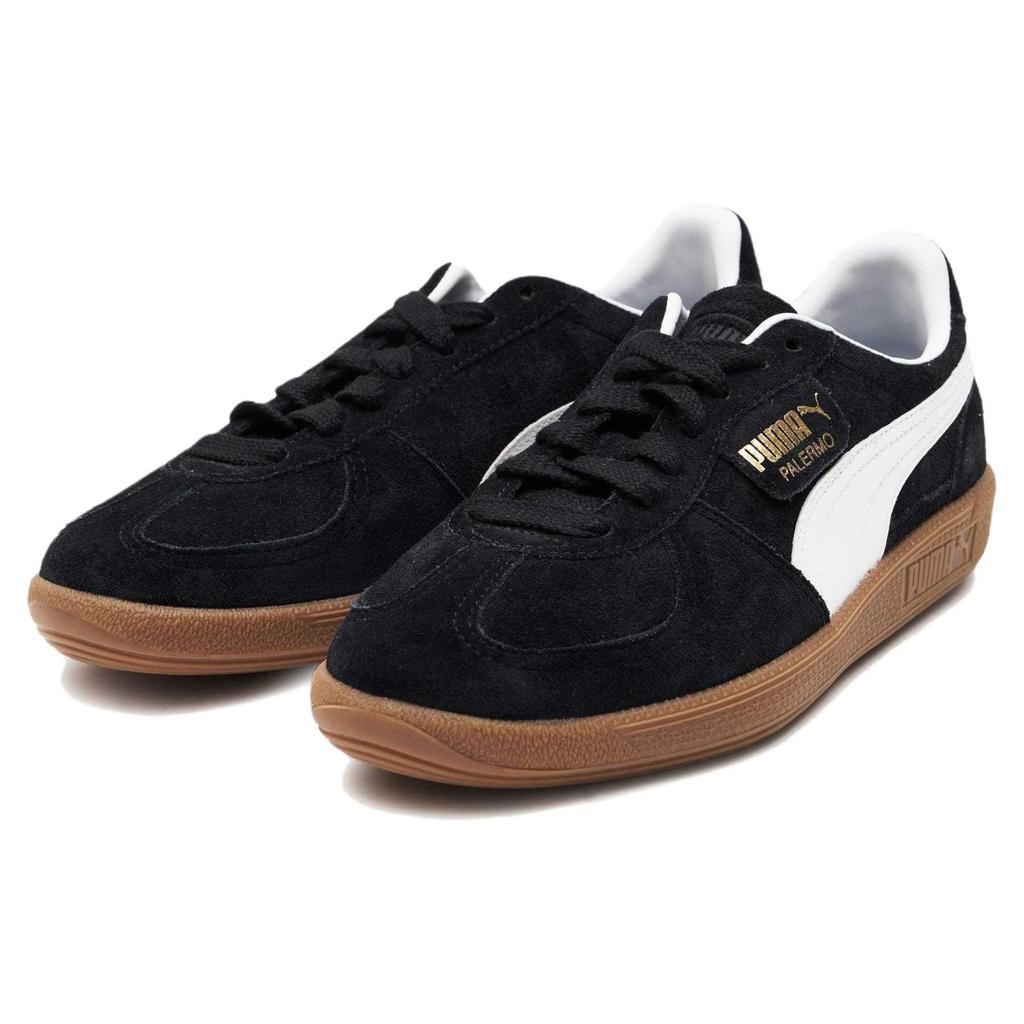 Puma Palermo Black White Gum Unisex Sneakers 396463-10