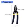 7inch Wire Stripper 10-22AWG Cutting Crimping Device Multifunctional Manual Tool For Copper Wire Stripper Professional