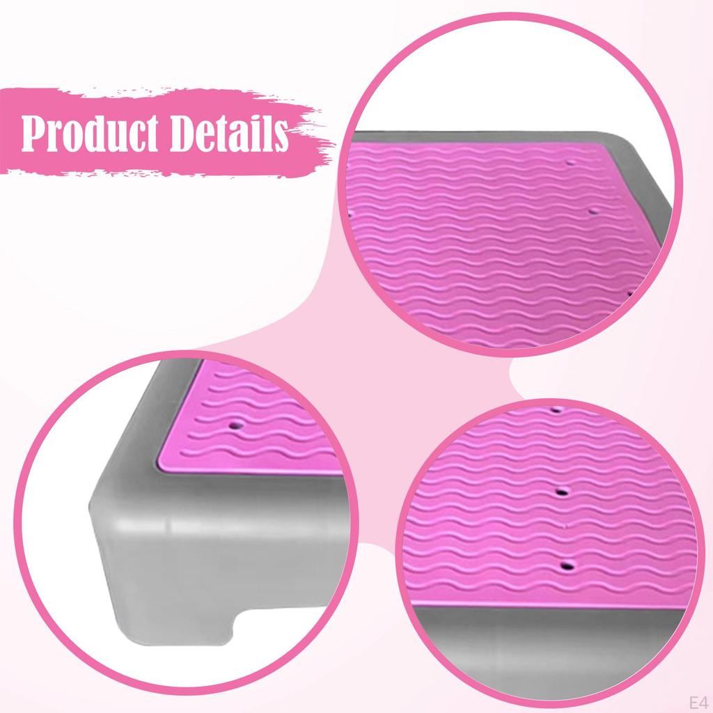 Ступенька Нескользящая Ванная Комната Спальня Лестница Вспомогательная Платформа Поднятая для Кровати Пожилые