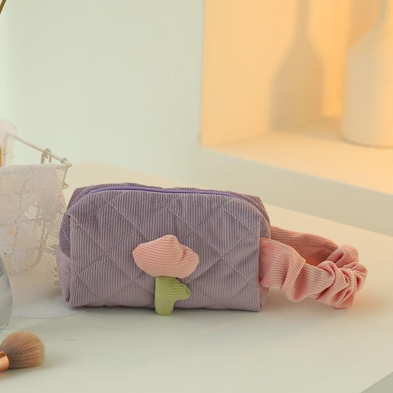 Модная женская сумка-тюльпан с цветами, большая вместимость, дорожная косметичка, сумки на молнии, портативное хранилище, органайзер для косметики