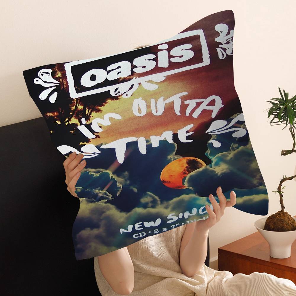 Подушка с принтом The Rain O-Oasis, наволочка, декоративная наволочка для дивана