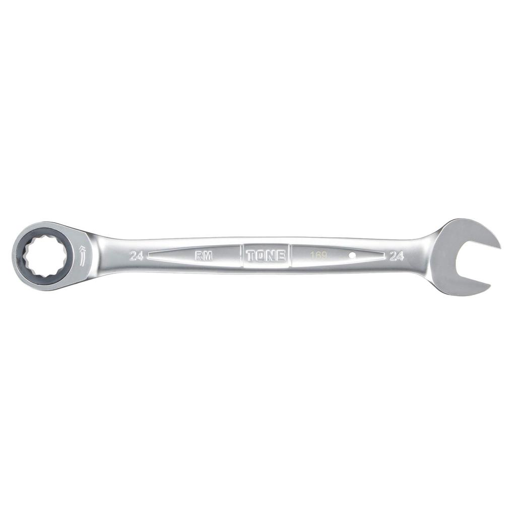 TONE Ratchet Box Wrench Width Across Flats 24mm HPRM-24