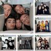 O-one Band DirectionS Музыкальная наволочка Плюшевая ткань Мягкая наволочка Двусторонняя печать Наволочка для подушки Бытовые подарки