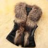 Women's Faux Fur Jacket Sleeveless Smooths Your Silhouette Jumper Vest Cropped Fashionable Ladies Clothing