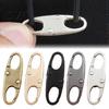 Detachable Zipper Tab 10/50Pcs S-Shaped Metal Pull, Pull Quick Release Tabs Replacement, Universal Zip Puller for Backpacks Jackets Repair Accessory