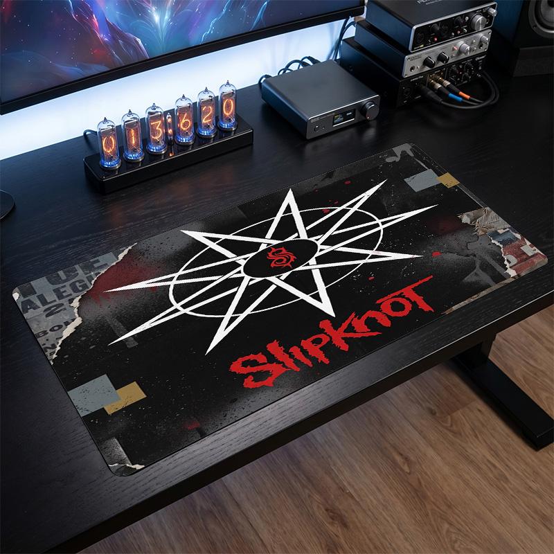 Slipknot Print Large Mouse Pad Smooth Surface Anti?Slip Desk Mat For Gaming Office Laptop Decoration