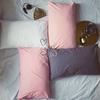 1pc Heart Embroidery Pillowcases White/Grey Cotton Pillow Cover for Mr Mrs Couple Bed Sleeping