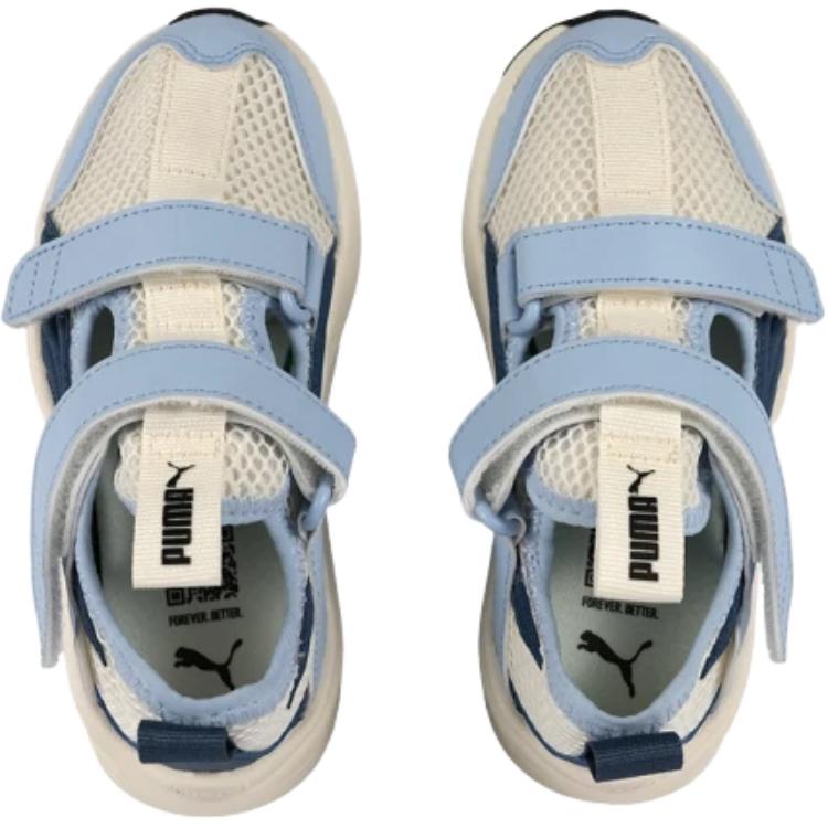 Puma Ct Сандалии Ps Модные Удобные Прочные Низкие Детские Сандалии Детские Сандалии Бежевые Синие 404324-05