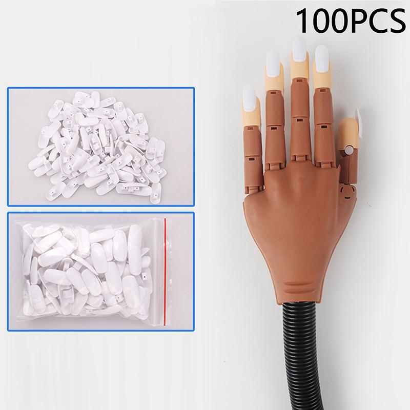 100 шт. Практика искусственных частей брони для рук протезы рук замена ногтя гибкий сустав механические аксессуары для пальцев