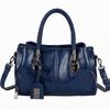 Oil Wax Leather Bag New Boston Women's Bag Shoulder Bag Women's Fashion Soft Leather Big Bag