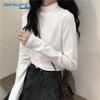 Женская термофутболка с флисовой подкладкой и полувысоким воротником Jeanswest