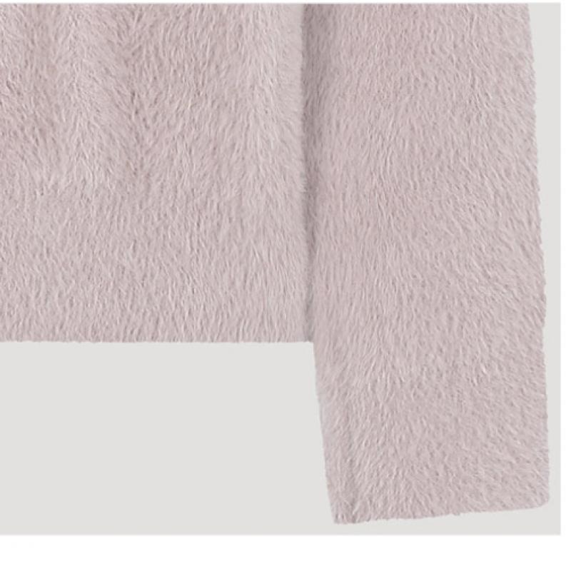 She S miSS Hairy V Neck Cardigan SSkcdo41050 Pg