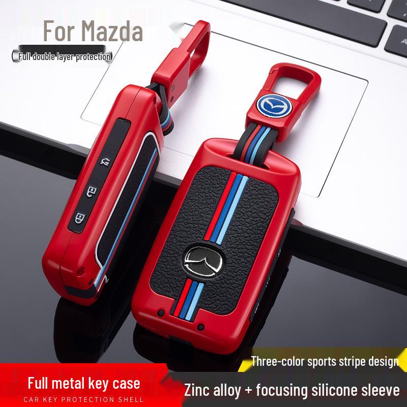Совместимый чехол для ключа для Mazda CX-5 2022 года, Mazda 3 следующего поколения, Axela и CX-30