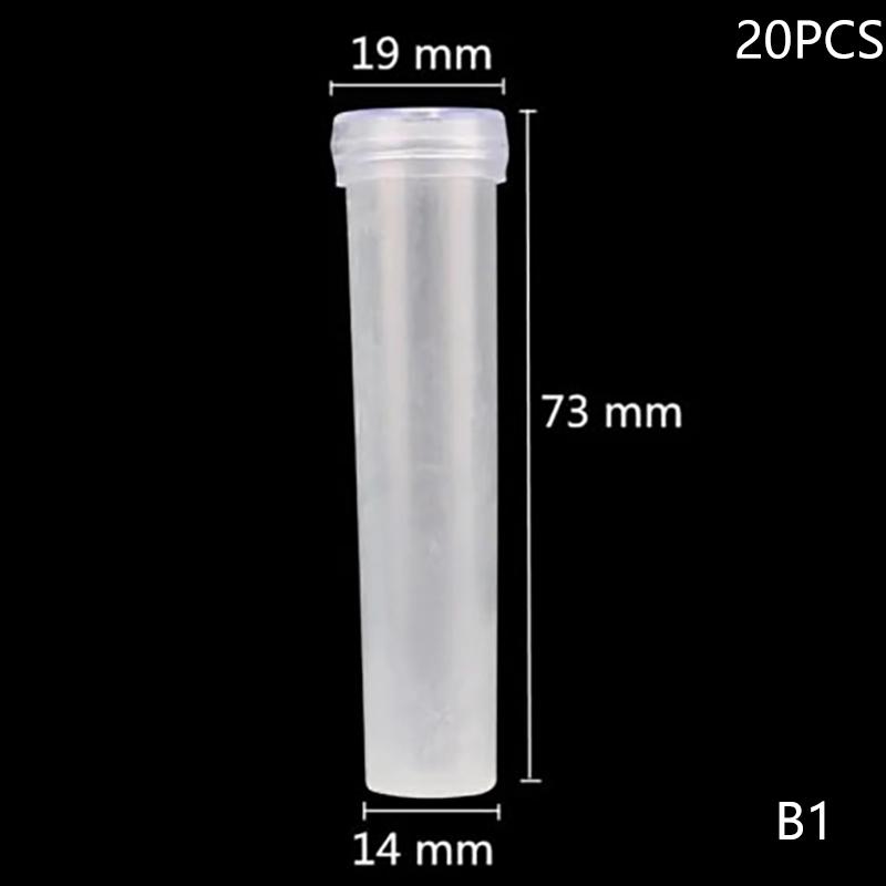 20 шт. пластиковая трубка для питания свежих цветов с крышкой, трубка для хранения воды, контейнер для сохранения свежести, цветочная трубка для воды